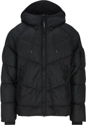 C.P. Company Korte Donsjas - Heren - Winterjassen - Zwart - L - Jassen