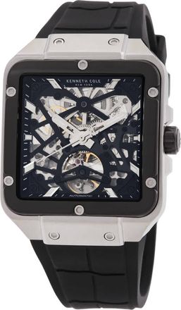 Kenneth Cole Kenneth Cole Gotham Automatic Skeleton Dial Mens Watch KCWGZ0065401