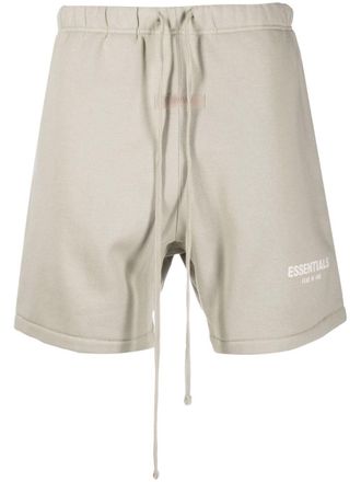 Fear of God Shorts sportivi con logo - Verde