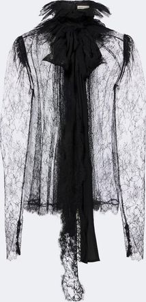 Khaite Blusa Bonnie de encaje