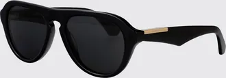 Burberry Occhiali da sole aviatore in acetato con forma arrotondata e logo