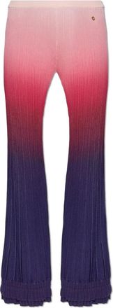 Casablanca Flared broek - Dames - Wijde Broeken - Roze - XS - Polyester - Broeken