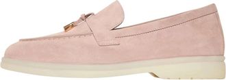 Cesare Gaspari Platform Moccasins Aurelia - Dames - Loafers - Roze - 39 EU - Leer - Schoenen