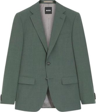 HUGO BOSS Uomo, Giacche, Verde, XL, new