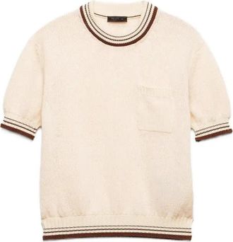 Prada Short-Sleeve Sweater - Mens - Wool