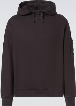 C.P. Company Felpa Lens in cotone con cappuccio