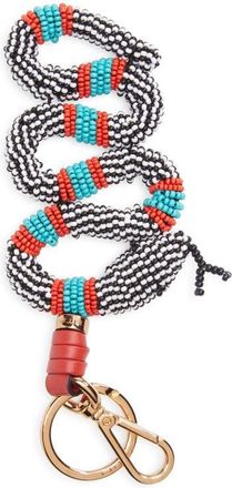 Etro Beaded Snake Bag Charm in Multicolour On White Base at Nordstrom