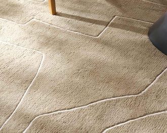 Castlery Mira Handtufted Area Rug by Castlery, 9 x 12, 100% New Zealand Wool, Beige