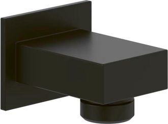 Villeroy & Boch Villeroy&boch - Codo De Conexi&oacute;n A Pared Villeroy Et Boch Duchas Universales Rectangulares Negro Mate