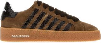 Dsquared2 Brown Lace Up Sneakers