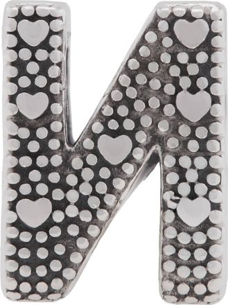 Pandora Letter N Silver Charm