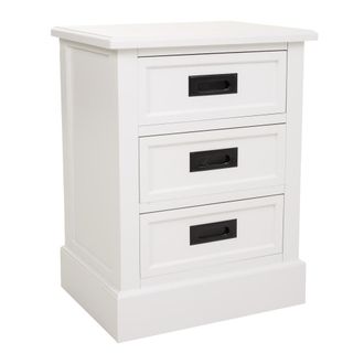 Wanderlust Deco Wanderlust Deco - Mesita De Madera Blanca 45x35x60