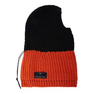 Song for the Mute Beanies, male, Multicolor, Size: ONE SIZE Oversized Knitted Balaclava