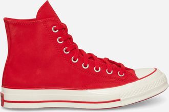 Converse SHAI Chuck 70 Nubuck Leather Sneakers University Red