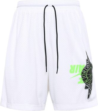 Nike Jordan Air Jordan Jumpman Basketball shorts White Volt BQ8482-100
