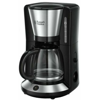 Russell Hobbs Macchina Caffè Americano - Con Filtro per Estrazione e Aroma ottimali - Max 10 tazze Caraffa in Vetro da 1.25 l Piastra riscaldante Spegnimento