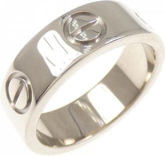 Cartier Love White Gold (18K) Band Ring (Pre-Owned)