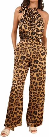 Choklate Paris Palazzo Pants In Leopard Print