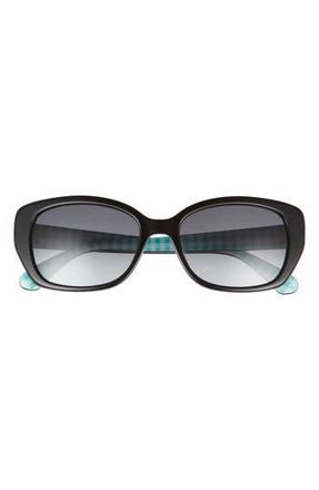 Kate Spade New York kenzie 53mm oval sunglasses in 07Zj-9O at Nordstrom Rack
