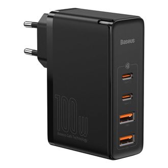 OEM Cargador De Pared R&aacute;pido Usb-c Qc Pd Gan2 Pro De 100 W, Color Negro
