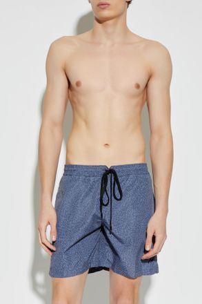Brioni Swim Shorts, Mens, Blue