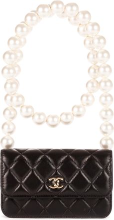 Chanel Maxi Pearls WOC Mini Handtas