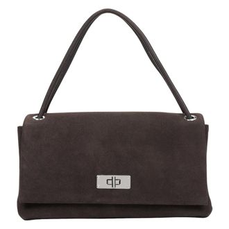 Estro & Luminara Compact Crossbody Bag - female - Estro - Shoulder Bags - Brown - ONE SIZE - Bags