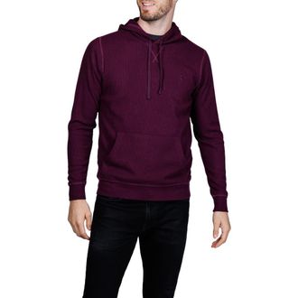 Tailorbyrd Cozy Knit Hoodie in Berry Heather at Nordstrom Rack, Size Xx-Large