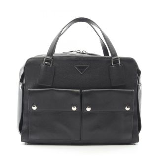 Prada Black Leather Briefcase (Pre-Owned)