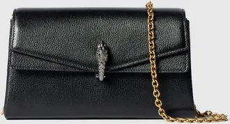 Gucci Dionysus Small Shoulder Bag, Black, Leather