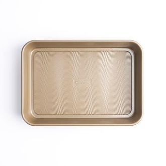 Cuisipro 13.5 x 9.5-Inch Rectangular Steel Nonstick Roasting Pan in Brown at Nordstrom
