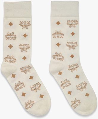 MCM Monogram Knit Socks