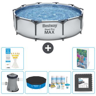 Bestway Piscina Bestway Steel Pro Max Redonda - 305x76 Cm - 7-piezas S238