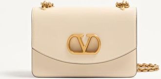 Valentino Garavani Valentino Garavani Vain Shoulder Bag In Shiny Calfskin Wo