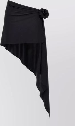 Magda Butrym asymmetric draped skirt