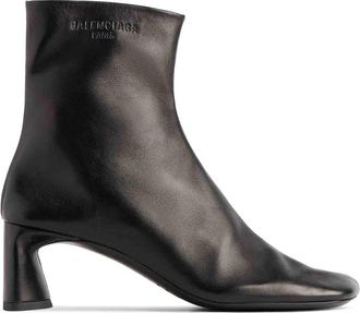 Balenciaga Dutyfree Bootie M060 Shiny Soft Sheepskin