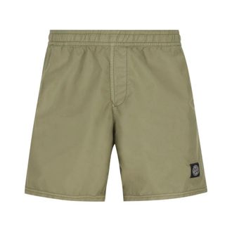 Stone Island Casual Shorts, male, Green, Size: 2XL Swimsuit