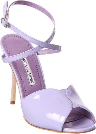 Manolo Blahnik Hourani 105 Patent Sandal