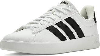 adidas Grand Court 3.0 Shoes Womens Boots White/Black/White : 10.5 B - Medium