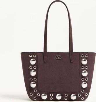 Valentino Garavani Valentino Garavani Nellc&ocirc;te Mini Suede Shopping Bag Wo