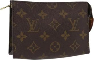 Louis Vuitton Pre-owned Clutches, female, Brown, Size: ONE SIZE Pre-owned Vintage Canvas Clutch