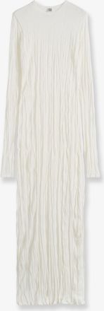 Toteme Vestito Crinkled in viscosa e materiale riciclato - TOTEME - gender_Woman