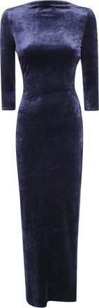 Giorgio Armani Kleedjes, Dames, Blauw, XS, Party Kleedjes