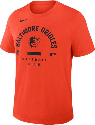 Nike Baltimore Orioles Authentic Collection Early Work Nike Mens Dri-FIT MLB T-Shirt in Orange | 034J89LOLE-HXK
