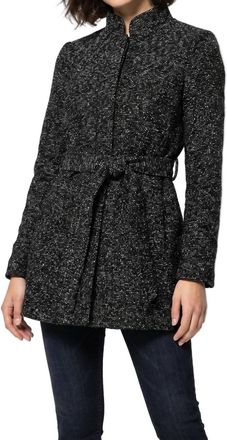 BB Dakota Dillane Casual Coat In Gray/plaid