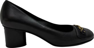 Ferragamo Salvatore Ferragamo Avery pumps in zwart leer