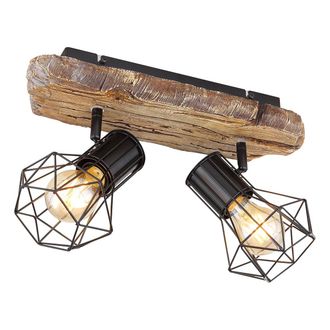 Globo Lighting Foco - Priska - Negro - Metal - Foco De Superficie - E27 - Globo