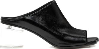 Maison Margiela Sandali con tacco largo - Nero