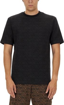 Moschino Black Crew Neck T-Shirt