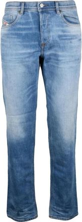 Diesel D-Finitive 09L20 Straight Jeans - Heren - Regular Fit Jeans - Blauw - W38 - Katoen - Jeans
